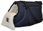Navy-Cream Carry Bag